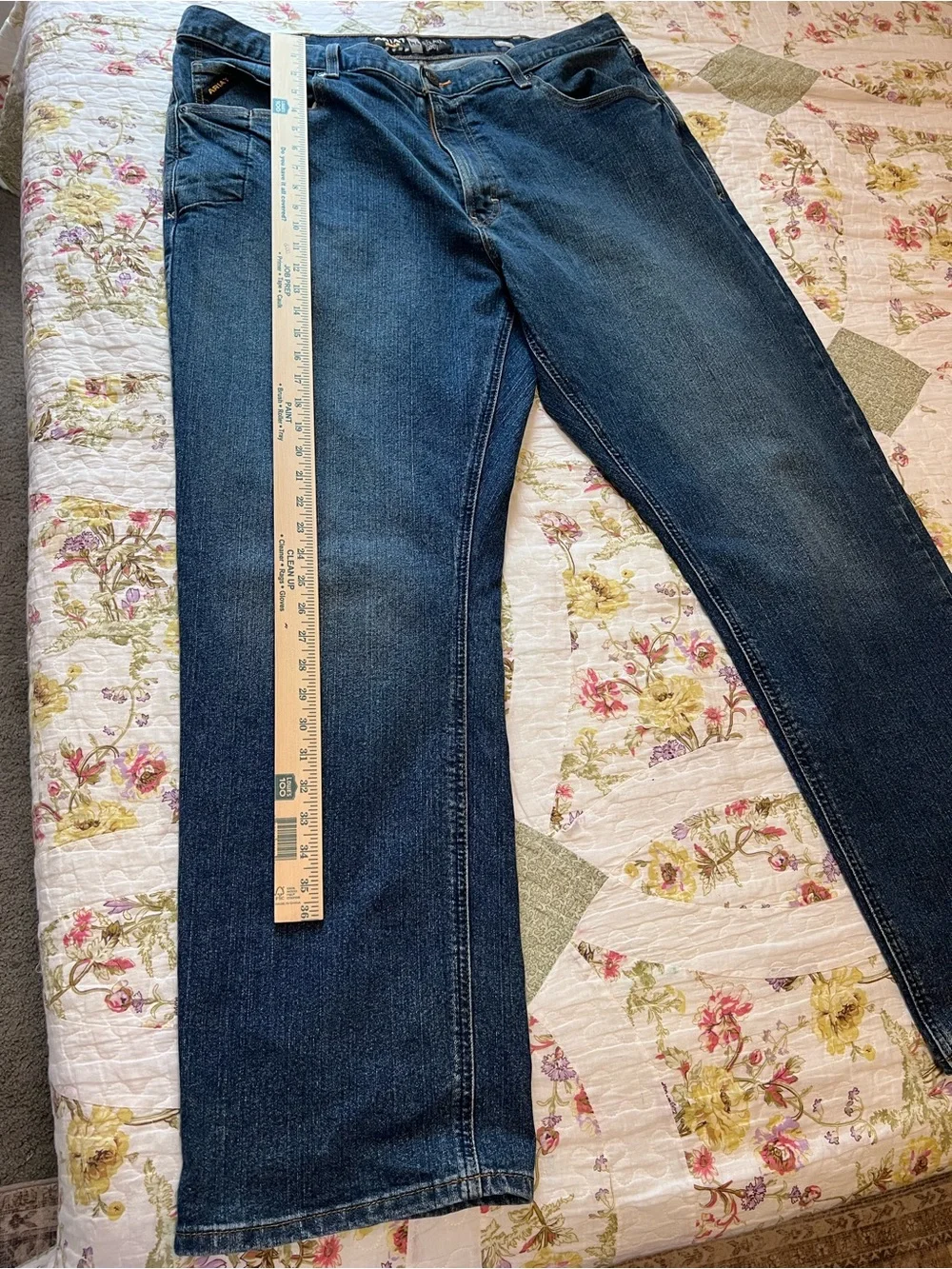 Ariat Rebar M4 Relaxed Boot Cut Jeans Men’s 42x34